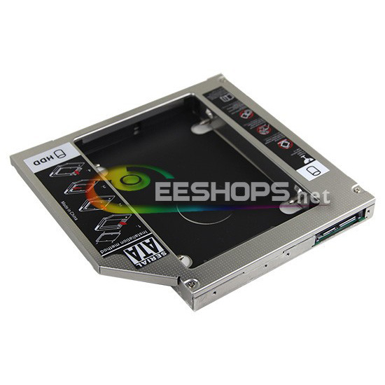 Best Cheap Laptop Notebook PC Internal 2nd HDD SSD Caddy Second Hard Disk Drive Enclosure CD DVD Optical Bay Replacement