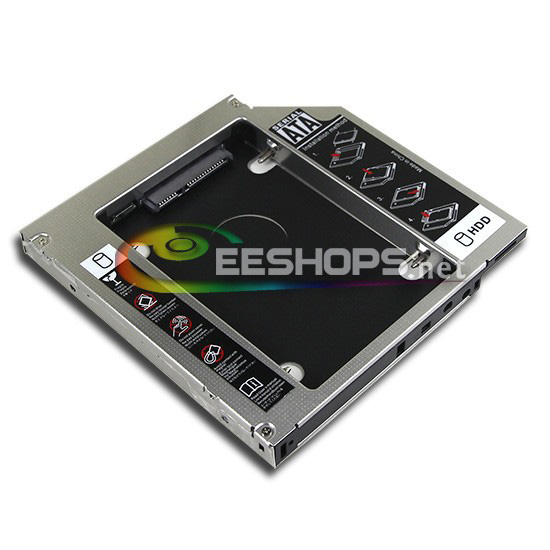 Best Cheap Laptop Notebook PC Internal 2nd HDD SSD Caddy Second Hard Disk Drive Enclosure CD DVD Optical Bay Replacement