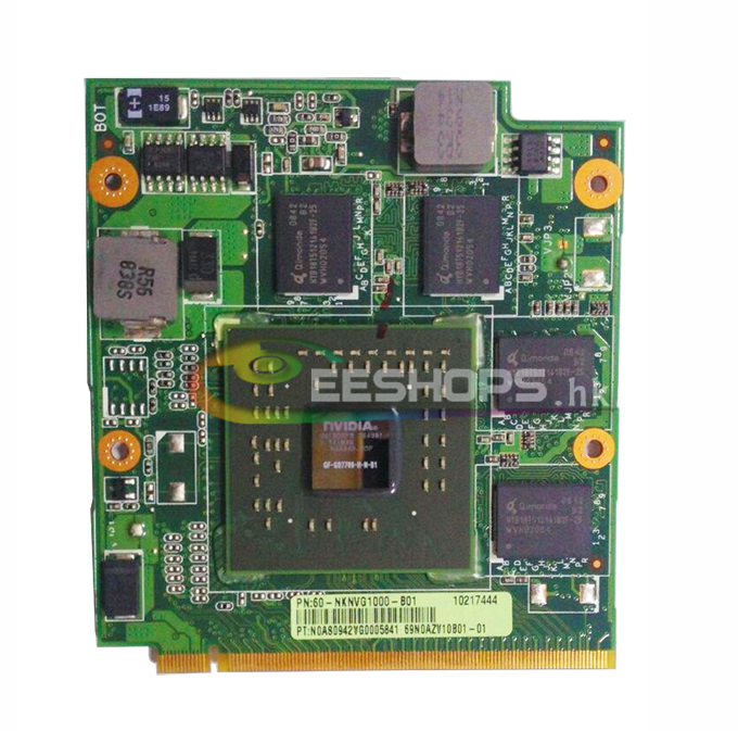 Best ASUS A8J A8JR A8JN A8JP A8JC Z99J Z99JA Z99JC VX2 Laptop NVIDIA GeForce Go 7700 GF-GO7700-N-B1 DDR2 512MB Graphics Video Card Replacement