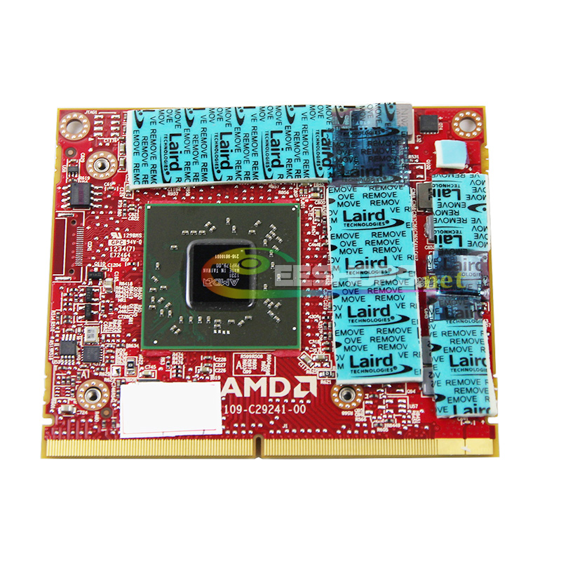 Original 1GB GDDR5 Graphics Video Card for Dell Precision M4600 M4700 Mobile Workstation Laptop AMD ATI FirePro M5950 Radeon HD 6770M HD6770M MXM Upgrade VGA Board Replacement Free Shipping