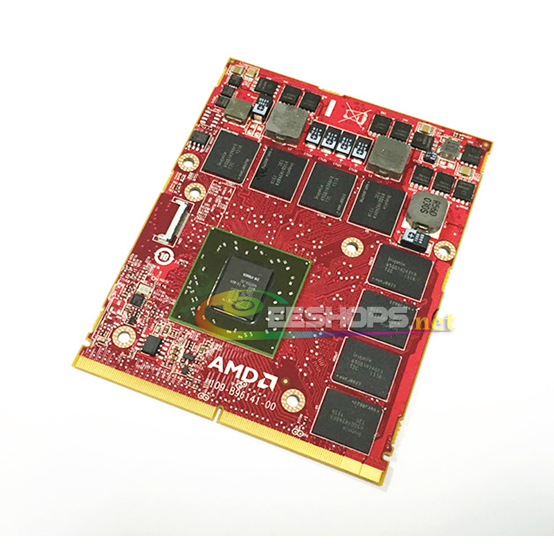 Genuine New 1GB GDDR5 Graphics Video Card Replacement for Dell Alienware M15X M17X M18X R2 HP ElitebBook 8740W 8760W Laptop AMD Mobility Radeon HD 6870M HD6870 6800 MXM VGA Board Repair Parts Free Shipping