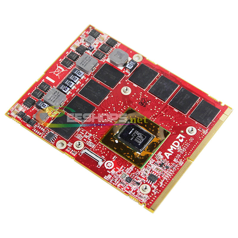 Original Dell Alienware M15X R1 R2 M17X R1 R2 R3 M18X R1 Gaming Laptop AMD ATI Mobility Radeon HD 5870 HD5870 Crossfire GDDR5 1GB 1 GB Graphics Video Card MXM VGA Board Replacement Free Shipping