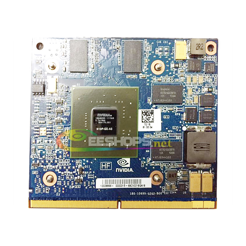 Original New HP TouchSmart 600 600-1050 1350 1055 1155 1120 Desktop PC Graphics Video Card Upgrade NVIDIA GeForce GT 230M GT230M N10P-GE-A2 GDDR3 1GB MXM VGA Board Replacement Repair Parts Free Shipping