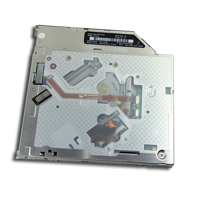 Genuine New for Apple Macbook Pro 13 15 Inch Laptop Internal 8X DL SuperDrive HL-DT-ST GS31N GS23N GS41N Double Layer DVD RW RAM Burner Super Multi 24X CD-R Writer 9.5mm SATA Optical Drive Replacement