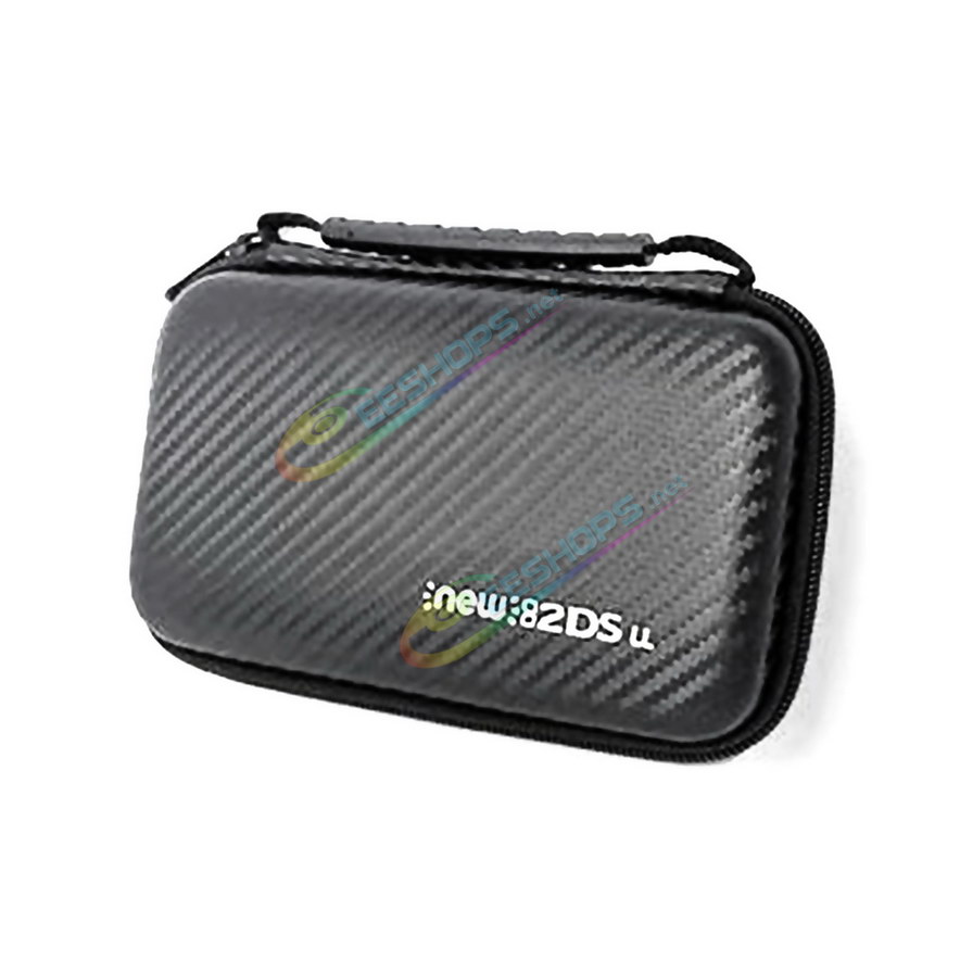 Best New Nintendo 2DS XL / LL Hard Carry Case Protective Storage Bag Black Color with Handhle, New2DSXL 2DSXL 2DSL New2DSL Handheld Game Console, Portable Anti-Impact Hard-wearing Protection Travel Carrying Bag Accessories Free Shipping