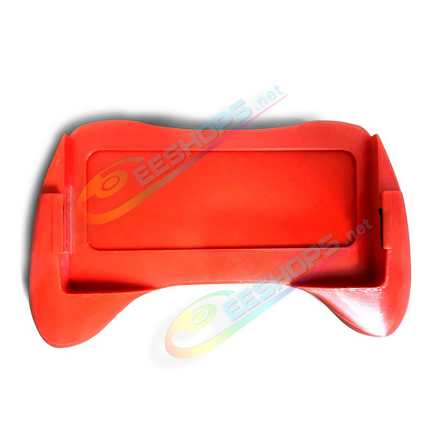 Cheap Customized Nintendo 3DS Extra Gaming Handle Grip Red Color, Best Brand 3DS Small Handheld Game Console 100% Fit Comfort sweat-proof Nonslip Prosthetic Holder Stand Accessories Free Shipping