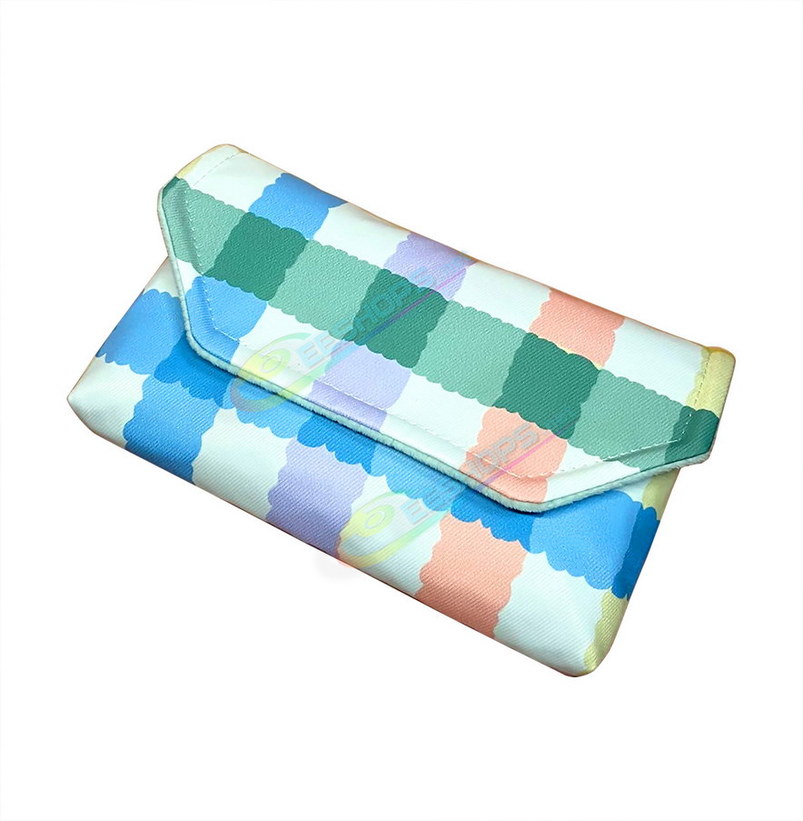 Best Handcraft New Nintendo 2DS XL LL Soft Storage Bag Portable Carry Pouch Candy Plaid Pattern, Cheap New 2DSXL 2DSLL New2DSXL Handheld Game Console Customized Waterproof Anti-Bump Thickened Travel Carrying Storing Pocket Free Shipping