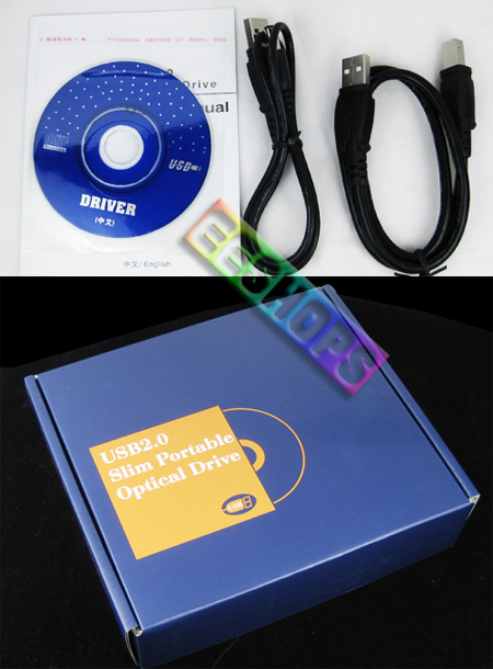 Matshita UJ-240 6X Blu-Ray Burner USB 2.0 External Slim Drive