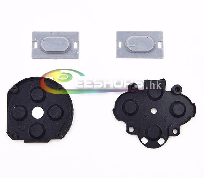 Brand New Best Conductive Rubber Mat Key Conducting Button Pad 4pcs Set for Sony PSP 1000 PSP1000 Console Replacement Spare Parts