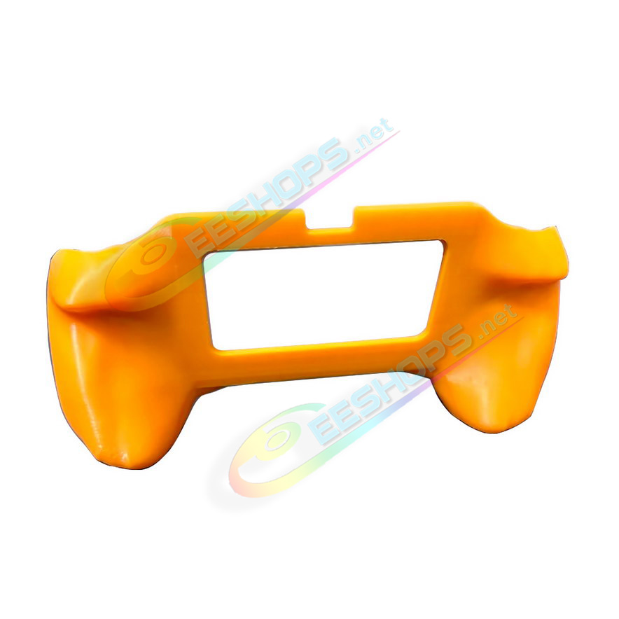 Best Sony Playstation PS Vita PSV 2000 Hand Grip Gaming Handle Orange Color, Cheap New PSV2000 Handheld Console Customized DIY Non-slip Sweat-proof Prosthetic Holder Showing Stand Rack Accessories Free Shipping