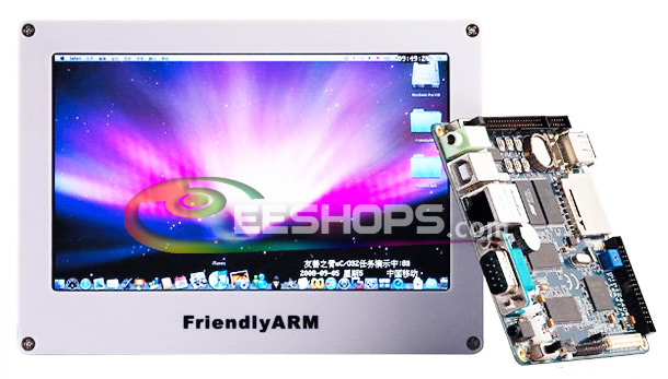 FriendlyARM Mini2440 ARM9 S3C2440 Wince6.0 Development Developing Board 64MB RAM + 1GB Nand Flash Memory W/ 7" 800*480 Touch LCD Ccreen 