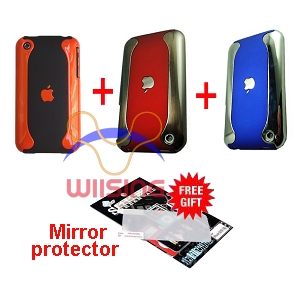 iPhone 3G/3GS Transferable Case Protection Case (3 sets) O-R-B