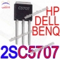 10 PCS 2SC5707 C5707 5707 NPN transistors for Dell E152FP, HP F1503, and BenQ F71B TFT-LCD monitors