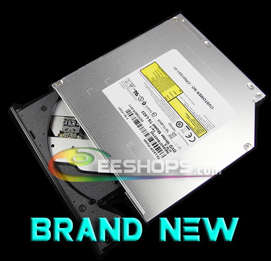 New Toshiba Samsung 8X SATA Dual Layer DL DVD CD RW Burner Writer SATA Slim Tray Internal Drive TS-L633J L633R L633N