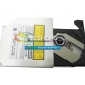 New Panasonic UJDA760 UJDA750 UJDA740 8X DVD-ROM Combo 24X CD RW Burner Writer Tray-Loading Slim Internal IDE Drive