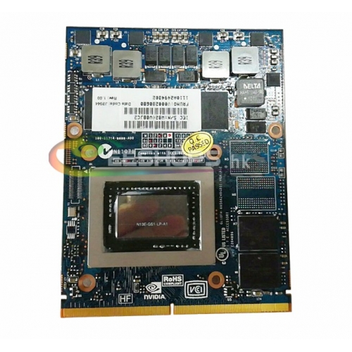 Original Toshiba Qosmio X70 X75 X870 X875 Laptop Graphics Video Card NVIDIA GeForce GTX 670M GTX670M GDDR5 3GB N13E-GS1-LP-A1 VGA Board Replacement