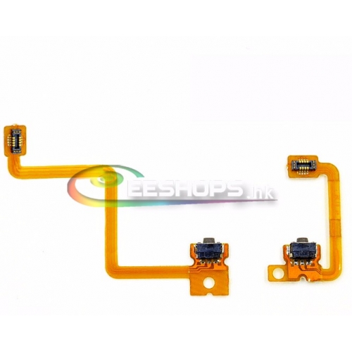 Cheap New Original Left L and R Right Trigger Buttons Shoulder Switch Button Flex Cable Flat Cables for Nintendo 3DS Replacement Part