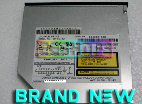 NEW Toshiba SD-C2732 DVD ROM Combo CD RW Burner Drive