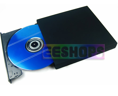 New DVD/CD RW 8x DL Writer Drive USB 2.0 External Drive