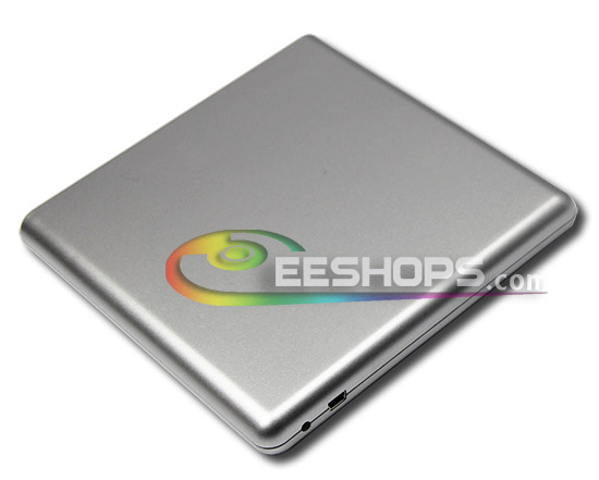 New HL LG CA40N 3D 6X Blu-Ray Player Combo BD-ROM BDXL 8X DVD CD RW Writer Slot-in USB 2.0 External Slim Drive Aluminum Silver