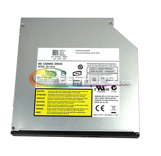 Lite-on DS-4E1S 4X 3D Blu-ray Player BD-ROM Combo 8X DVD-R DL DVD RW Burner 12.7mm Tray Slim SATA Internal Optical Drive for Dell Inspiron N7010 N5030 N5110 M5030 N4010 N4030