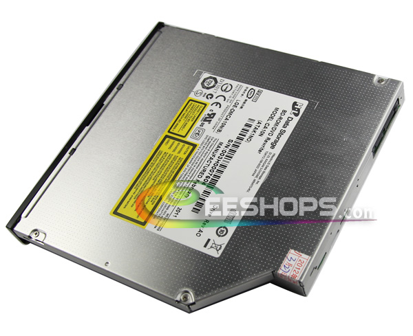 New HL CA10N 3D Blu-Ray BD-ROM Player Slot-in DVD RW Multi Burner SATA Drive W/ Button & Bezel