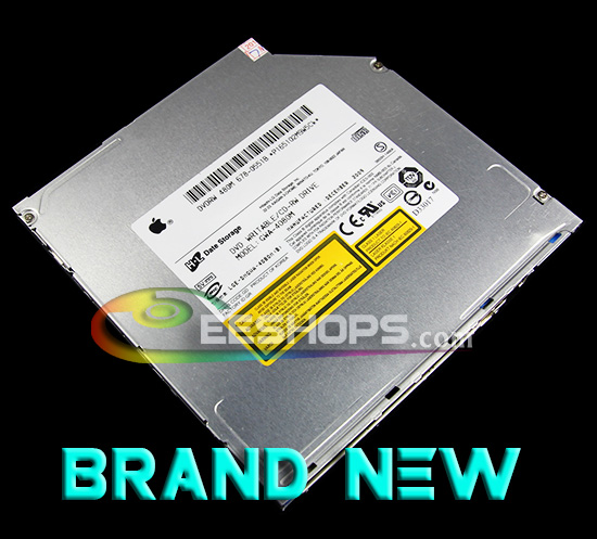 New Apple MacBook Pro SuperDrive 9.5mm Super Slim 8X DL DVD Writable CD RW Burner Slot-in Internal IDE Drive GWA-4080M