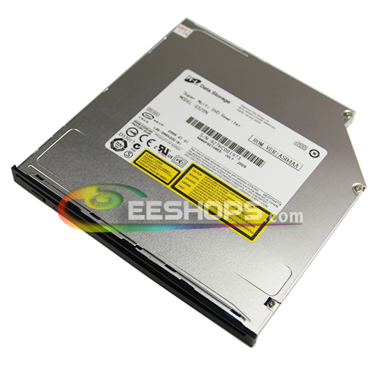 New Original HL 8X DL DVD CD RW Multi Burner Slot-in 9.5mm Slim SATA Internal Drive GS20N With Bezel & Button