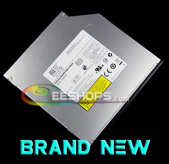 New Philip Lite-on DS-8A8SH 8A8S 8X DL DVD RW Burner 24X CD-R Writer 12.7mm Tray SATA Internal Slim Drive