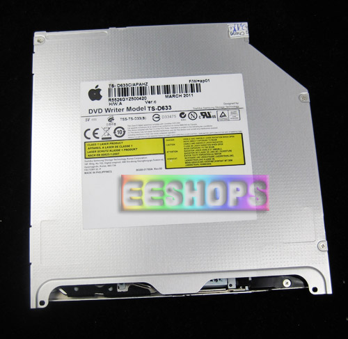 Toshiba Samsung 8X DVD RW DL Burner 9.5mm Slot-in SATA Drive TS-D633 D633C