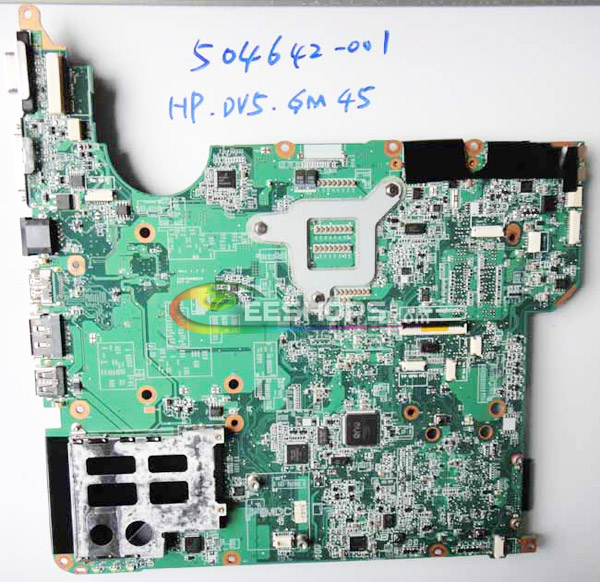 HP DV5 INTEL GM45 Laptop Motherboard Mainboard 504642-001