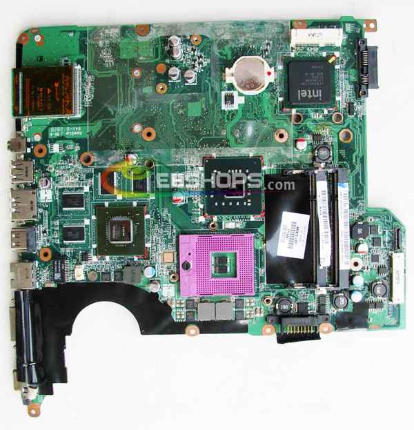 HP DV5 INTEL PM45 Laptop Motherboard Mainboard 482870-001