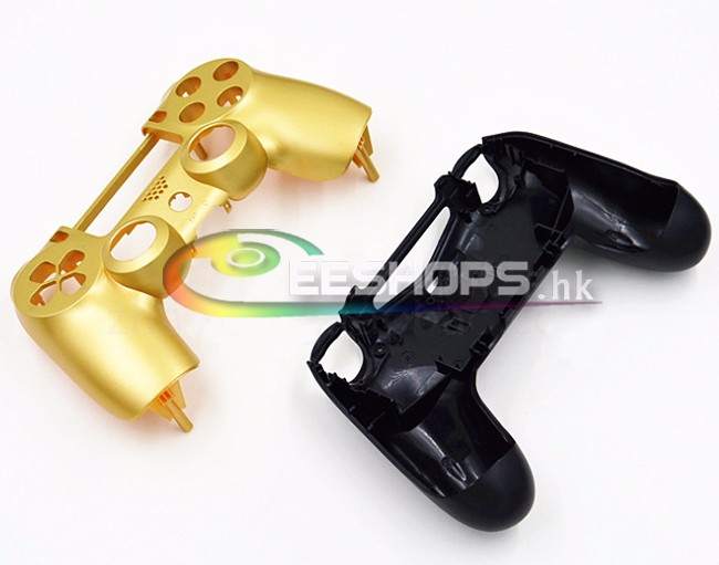 Brand New Cheap Top & Bottom Whole Shell Cover Housing Case Gold for Sony PlayStation 4 PS4 Wireless Controllers Replacement Spare Part Free Shipping