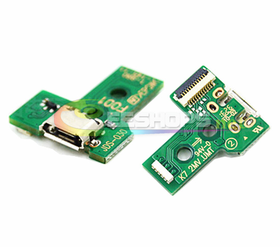 New Charging Plate Main Board 12Pin Charge Connector JDS-030 for Sony PlayStation 4 PS4 Wireless Controller JDM-030 Replacement Part Free Shipping