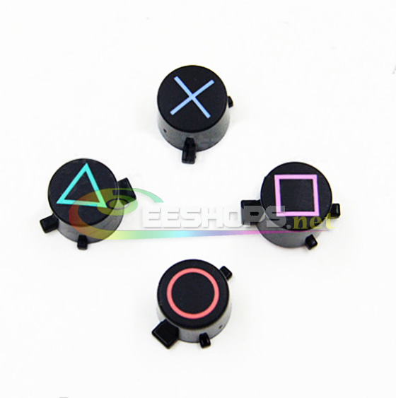 Genuine New Function Key Button Keys 4pcs Full Set for Sony PlayStation 4 PS4 Wireless Controller Replacement Spare Part Free Shipping
