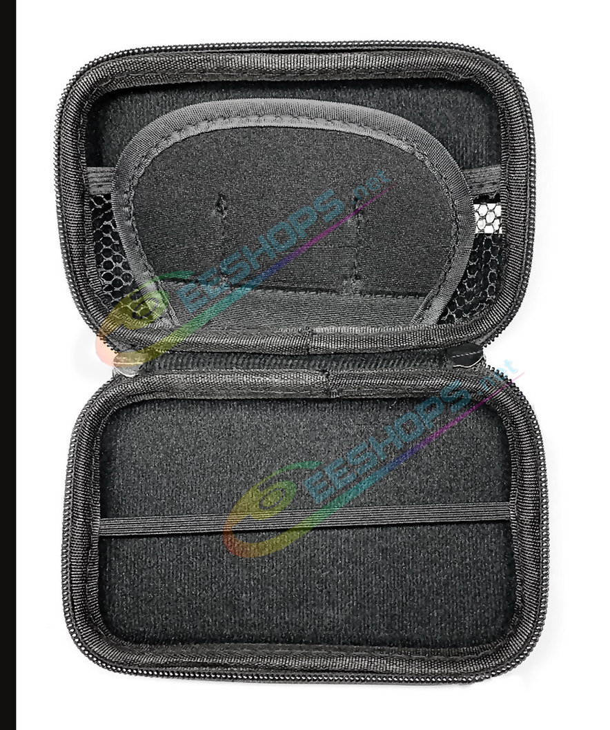 Best Nintendo 3DS Carrying Bag Protective Hard Storage Case Black Color, Cheap 3DS Small Old Handheld Game Console Impact Resistance Portable Protection Travel Pocket Carry Casing Bag Accessories Free Shipping