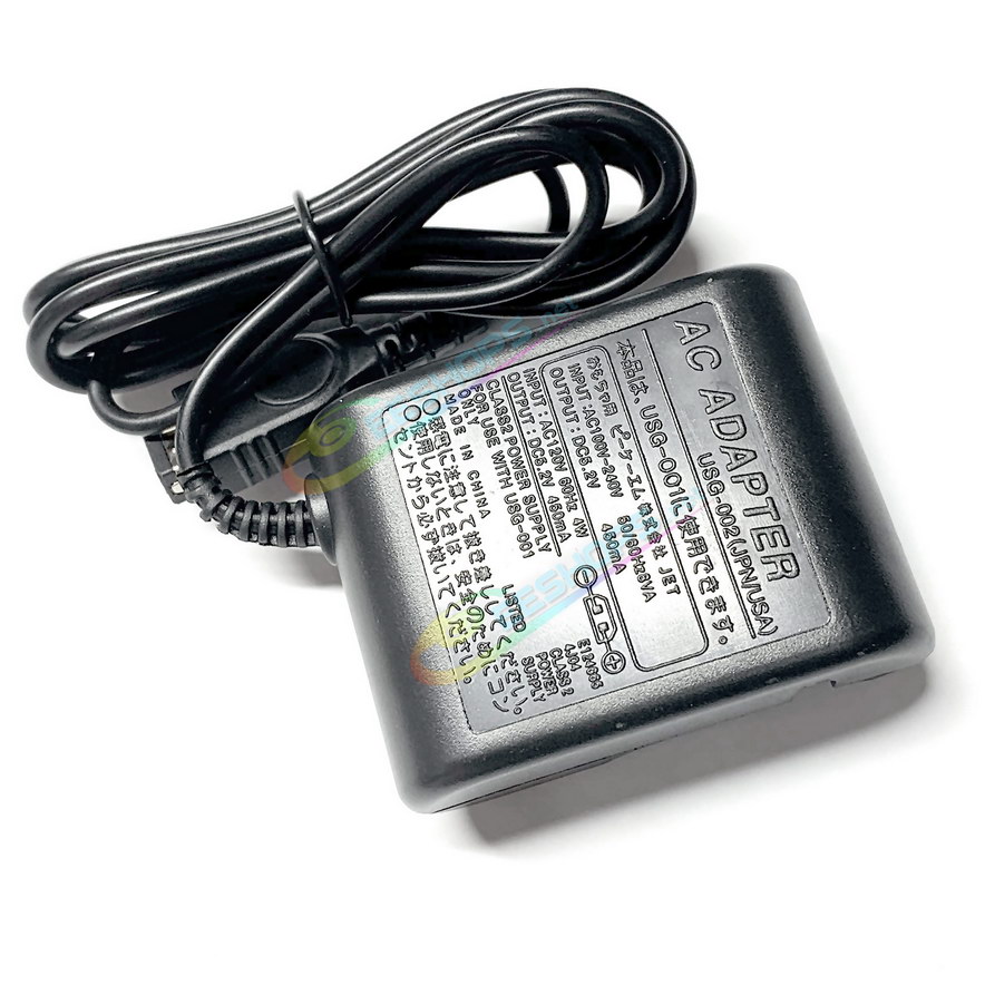 Cheap Nintendo GameBoy Advance SP DS AC Charger Adapter US Plug + USB Charging Cable, Best New Game Boy Advanced GBA SP NDS IDS Handheld Console, High Quality 100-240V Charge Adaptor 110cm Cord + USB Power Line Free Shipping