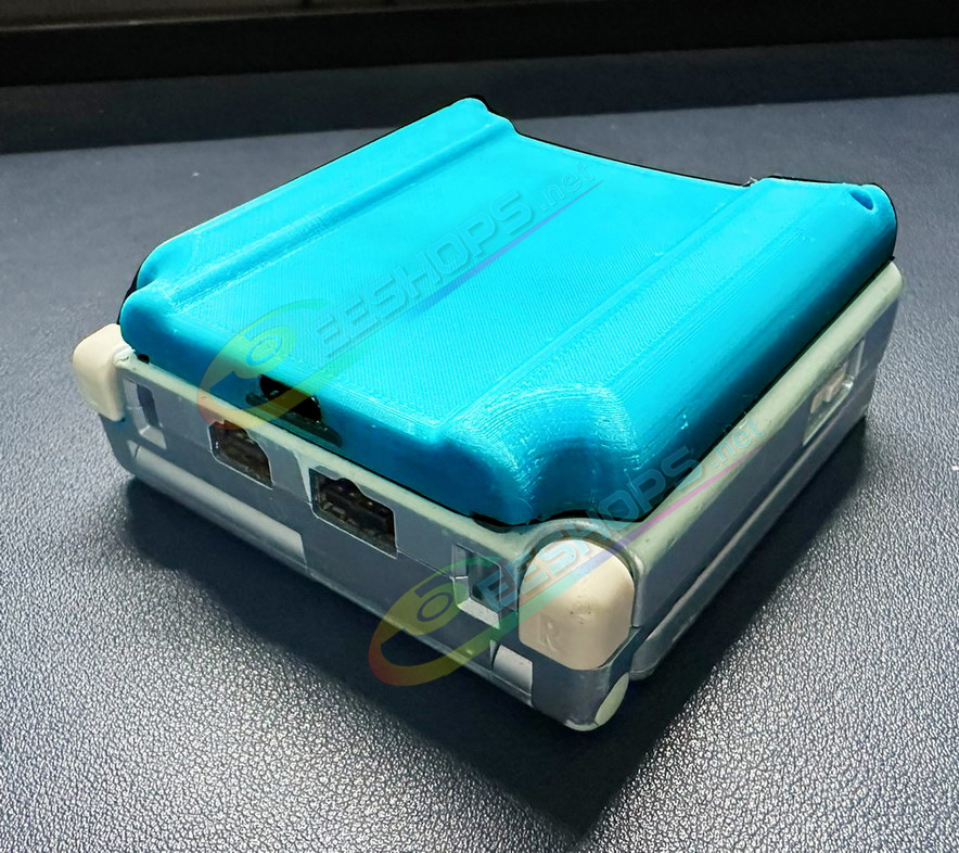 Best Nintendo GameBoy Advance SP Extra Back Clip Battery Pack 3670 mAh Thickened Ultimate Edition, Cheap New GBA SP GBASP Handheld Console Super High Capacity Type-C PD Charge Power Bank with Light Blue Housing Shell Free Shipping