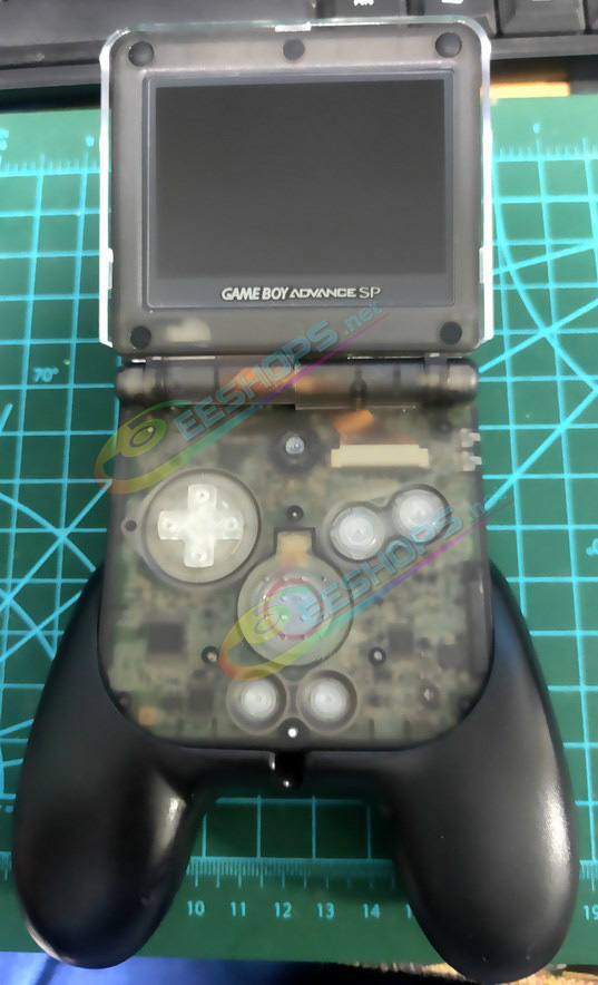 Best Nintendo GBA SP Non-Slip Hand Grip Ultra-light Gaming Handle Black Color, Cheap GameBoy Advance GBA SP Handheld Game Console, DIY Customized Comfortable Sweatproof Anti-scratch Handgrip Prosthesis Holder Accessories Free Shipping