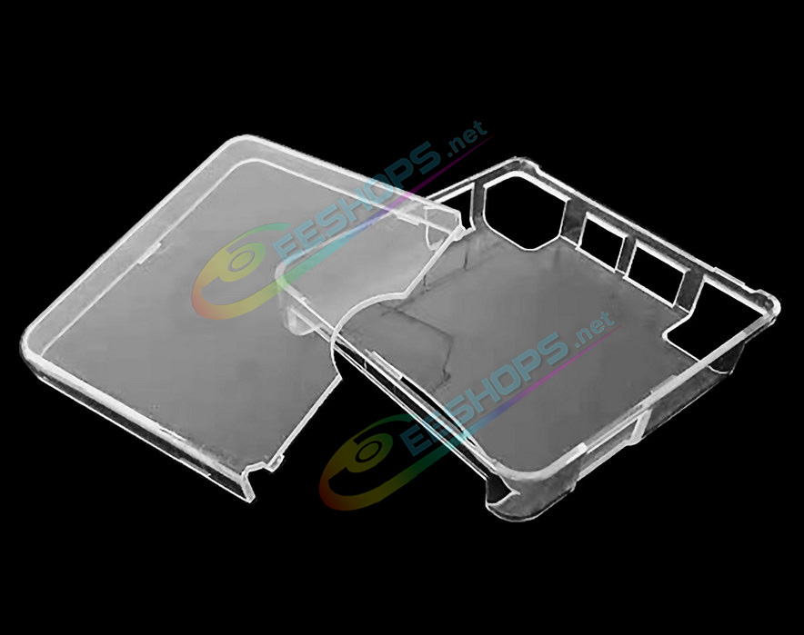 Best Nintendo GameBoy Advance SP Crystal Shell Clear Hard Protective Housing Case, Cheap Game Boy Advanced GBA SP Handheld Console Split Type Scratch-Resistant Top / Bottom Outer Protection Covers High Transparent Accessories Free Shipping