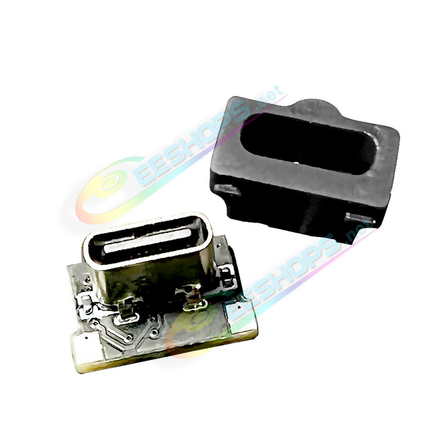 Best Nintendo GameBoy Advance SP Type-C Charge Port Mod Kit / 3.5mm Headset Converter Adapter Replacement, Cheap New Game Boy Advanced GBASP Handheld Console DIY A-to-C USB-C Charging Socket Interface Module + Holder Sleeve 100% Fit Free Shipping