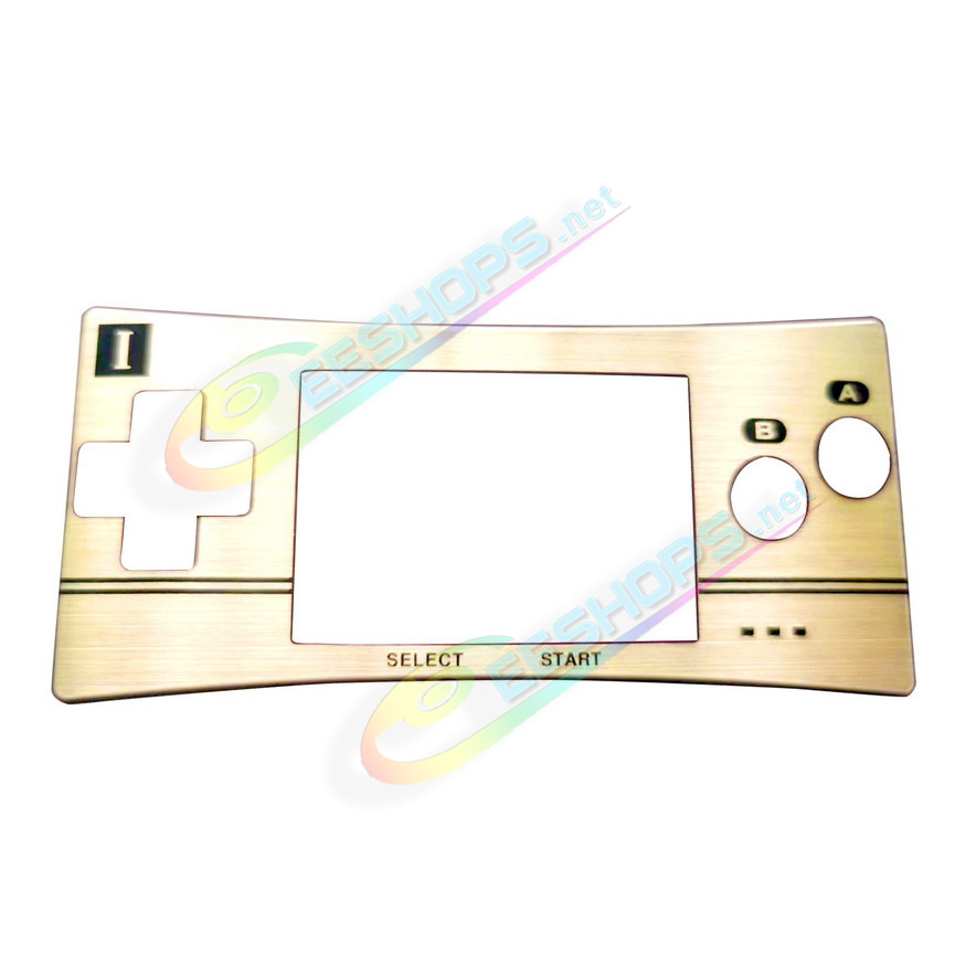 Cheap Nintendo GameBoy Micro Extra Faceplate Top Cover Plate Limited 20th Anniversary Gold Replacement,, Best New Game Boy Micro GBM Handheld Console DIY Scratch Proof Face A Upper Protective Coverplate Spare Parts Accessories Free Shipping