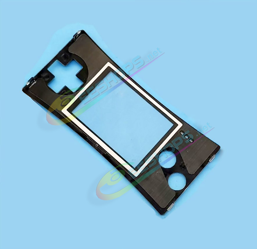 Cheap Nintendo GameBoy Micro Extra Faceplate Replacement Pokemon Black Limited Top Cover Plate, Best Game Boy Micro GBM Handheld Console, Customized Pikachu Edition Upper Face A Protective Screen Cover Coverplate Accessories Free Shipping