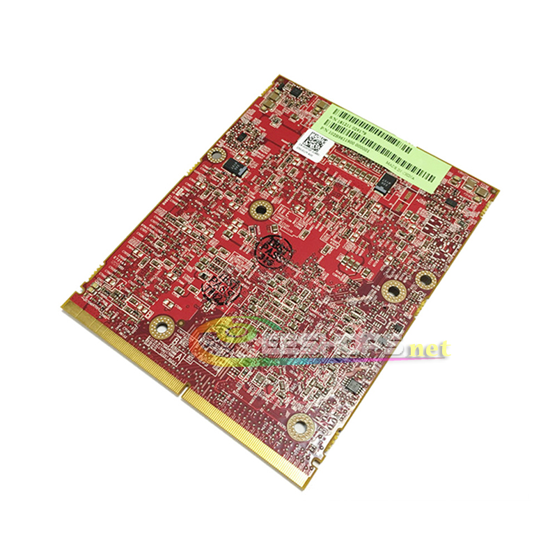 Genuine New 1GB GDDR5 Graphics Video Card Replacement for Dell Alienware M15X M17X M18X R2 HP ElitebBook 8740W 8760W Laptop AMD Mobility Radeon HD 6870M HD6870 6800 MXM VGA Board Repair Parts Free Shipping