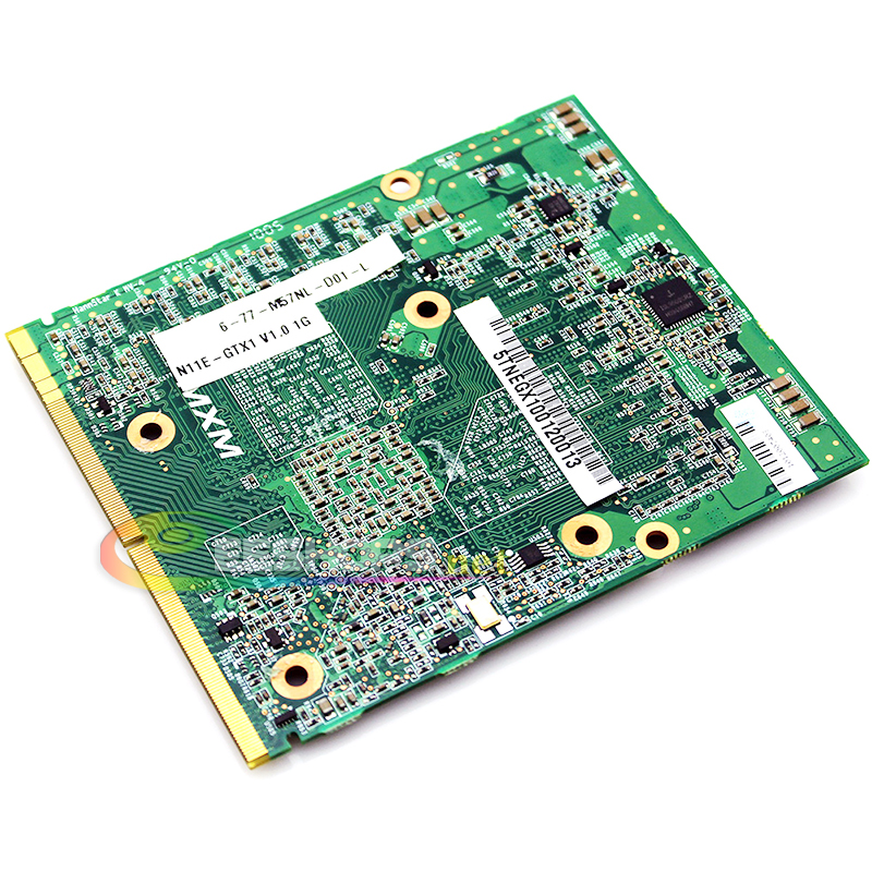 Original 1GB 1024MB Graphics Video Card Replacement for Dell Alienware M15X R1 M17X R1 Clevo M57NL MSI MS-16F1 MS-16F2 Laptop NVIDIA GeForce GTX 285M GTX285M GDDR3 MXM VGA Board Repair Parts Free Shipping