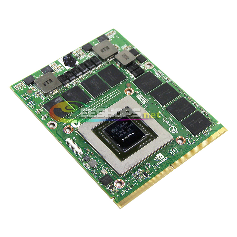 Original GDDR5 2GB Graphics Video Card NVIDIA GeForce GTX 680M GTX680M for Dell Alienware M15X R1 R2 M17X R1 R2 R3 R4 M18X R1 R2 MSI Computer GT60 GT70 Gaming Laptop MXM VGA Board Upgrade Replacement Free Shipping