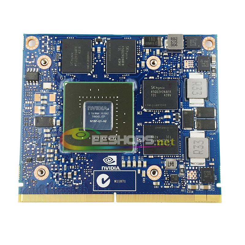 Genuine New nVidia Quadro K1100M Video Graphics Card for Dell Precision M4700 M4800 HP Elitebook 8560W 8570W ZBook 15 Mobile Workstation Laptop GDDR5 2GB 2 GB N15P-Q1-A2 MXM VGA Board Replacement Free Shipping