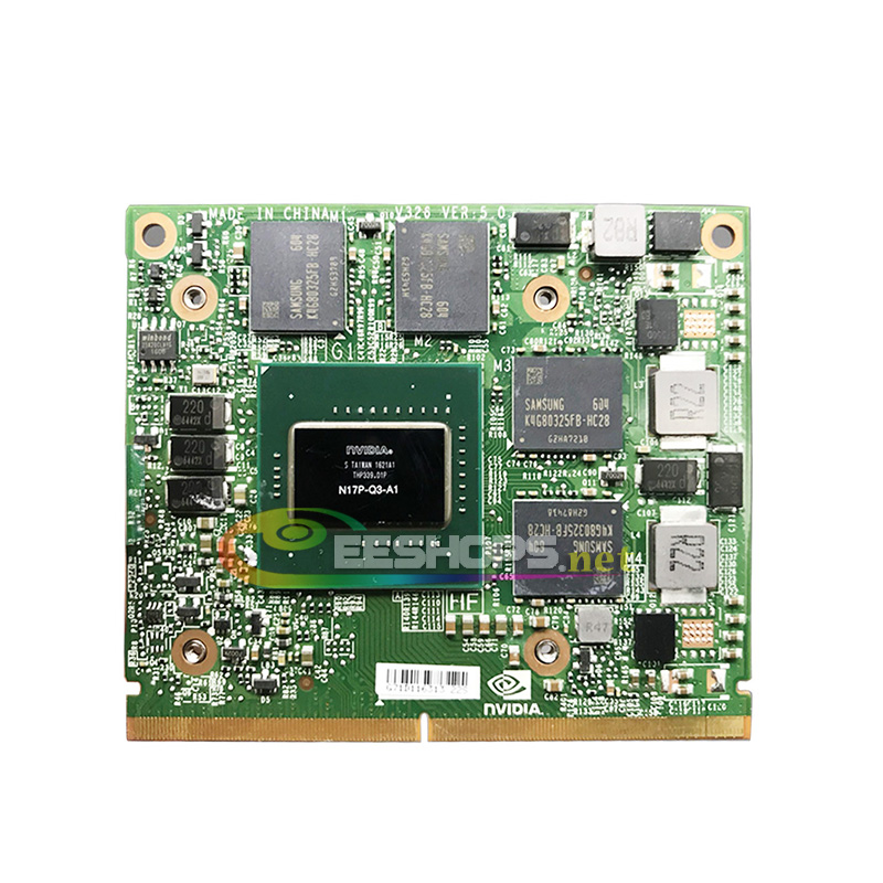 Genuine New GDDR5 4GB Graphics Video Card Upgrade Replacement for Dell Precision M7520 M7510 M6700 M6800 Mobile Workstation Laptop Nvidia Quadro M2200M M2000M MXM VGA Board Repair Parts Free Shipping