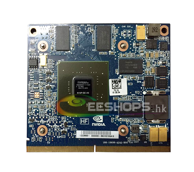 Brand New Best HP TouchSmart 600 Series Desktop PC NVIDIA GeForce GT 230M GT230M DDR3 1GB MXM Graphics Video Card N10P-GE-A2 VGA Board Replacement
