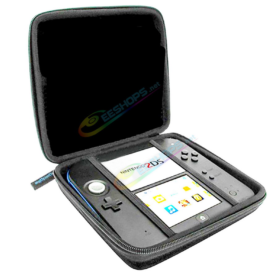 
Best Nintendo 2DS Hard Carry Bag Storage Bag Black Color + Nano Screen Protective Films, Cheap 2DS Handheld Game Console, Portable Impact Resistance Protection Travel Carrying Bag + High-Clear Display Protector with Hand Strap Free Shipping
